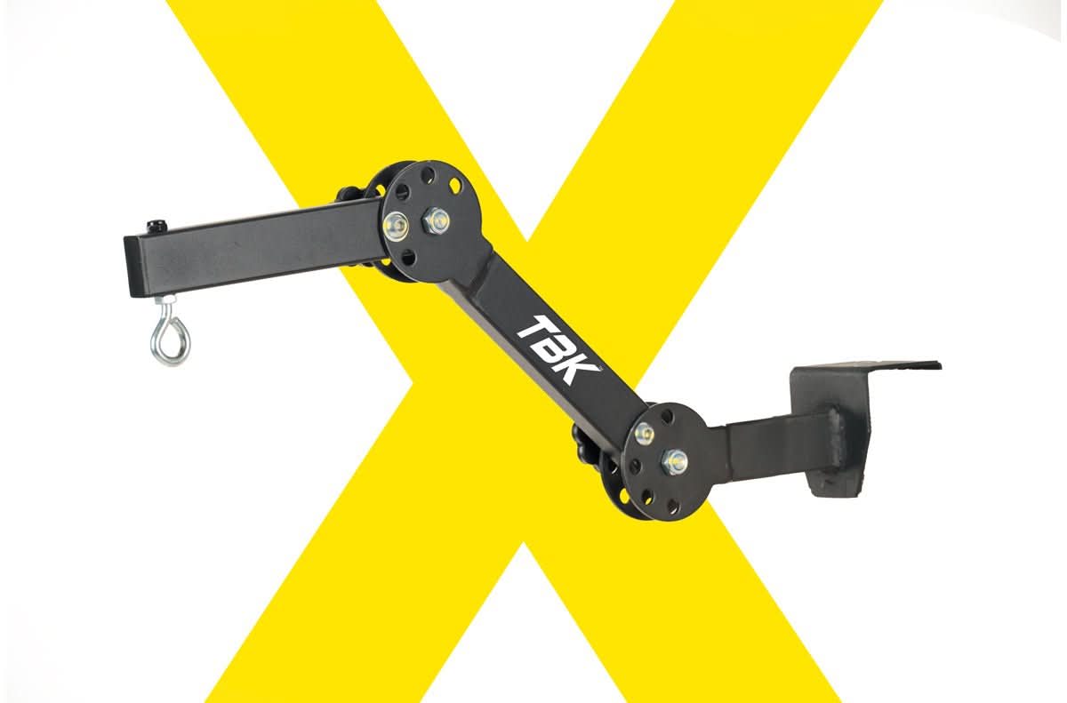 TBKFiT X-Clamp - Train anywhere fitness solution - Fitness for small spaces - Door/post/clamp