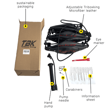 Contents of what comes in the Triboxking box