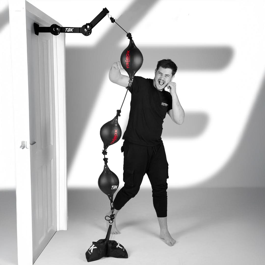 TBKFiT X-Clamp - Train anywhere fitness solution - Fitness for small spaces - Door/post/clamp